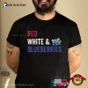 Red White And Blueberries Patriot T-shirt