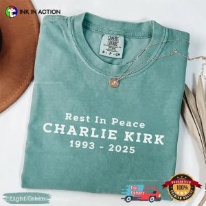 Rest In Peace Charlie Kirk 1993-2025 Comfort Colors T-shirt