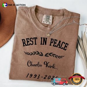 Rest in piece Charlie King Comfort Colors T shirt 1