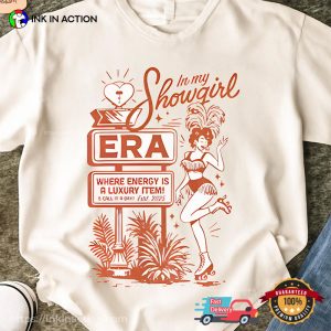 Retro In My Showgirl Era Est 2025 Comfort Colors T-shirt