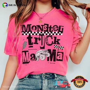 Retro Monster Truck Mama Comfort Colors Tee