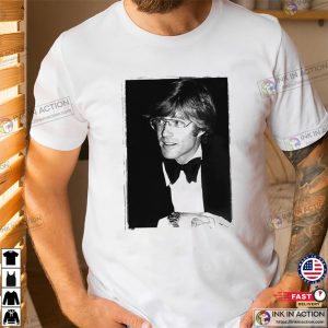 Retro Robert Redford Forever Remembered T shirt 3