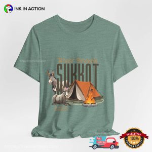 River Branch Sukkot 2025 Camping Comfort Colors T shirt 2