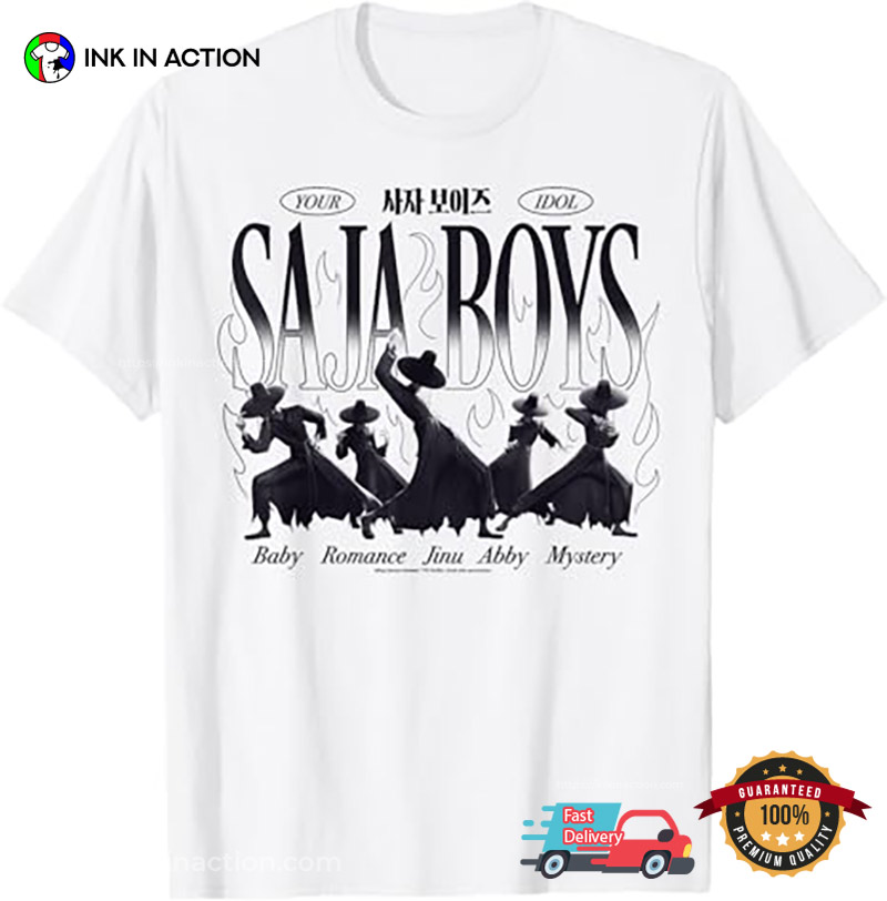 Saja Boys Your Idol Demon Forms T-Shirt Saja Boys Your Idol Demon Forms T-Shirt