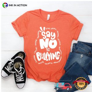 Say No To Bullying, Bullying Prevention Month Comfort Colors Tee