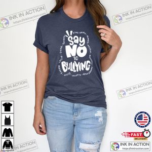 Say No To Bullying, Bullying Prevention Month Comfort Colors Tee