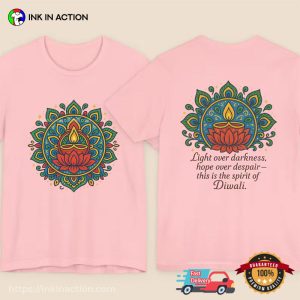 Spiritual Of Diwali, diwali gifts 2 sided T shirt 1