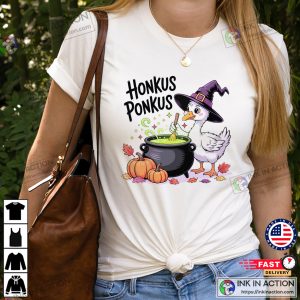 Spooky Honkus Ponkus Goose Cooks Poison Tee Spooky Honkus Ponkus Goose Cooks Poison Tee