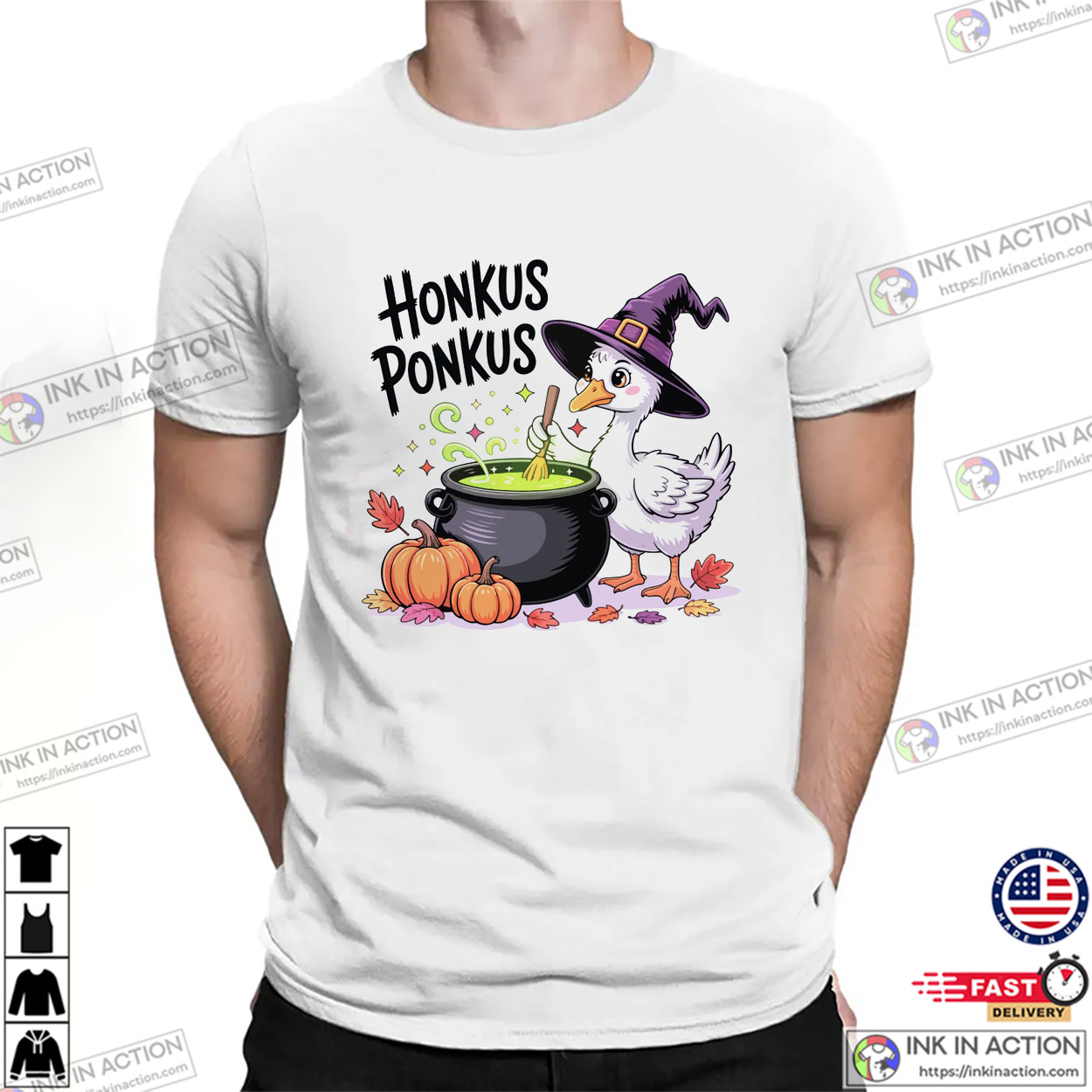 Spooky Honkus Ponkus Goose Cooks Poison Tee Spooky Honkus Ponkus Goose Cooks Poison Tee