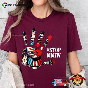 Stop MMIW Happy Native American Day Shirt Stop MMIW Happy Native American Day Shirt