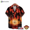 Summer Beach Sunset Art Aloha Shirt No. 3