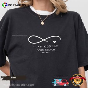 Team Conrad Cousins Beach 2009 Comfort Colors T-shirt