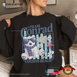 Team Conrad Mint Bear Mint Bear Vintage T shirt 3