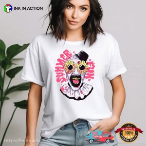 Terrifier Summer Fun, Clown Horror Movie T shirt