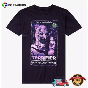 Terrifier X Rhea Bloody Ripley Horror Battle T shirt 2