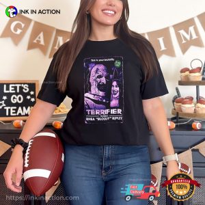 Terrifier X Rhea Bloody Ripley Horror Battle T-shirt