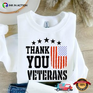 Thank You Veterans, Honor Veterans Day T-shirt