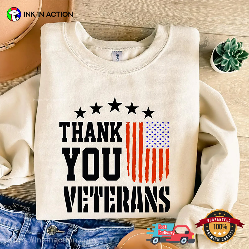 Thank You Veterans, Honor Veterans Day T-shirt Thank You Veterans, Honor Veterans Day T-shirt