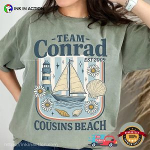 The Summer I Turned Pretty Cousins Beach Comfort Colors T shirt 3