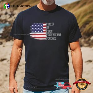 USA Flag This Is The Turning Point Shirt