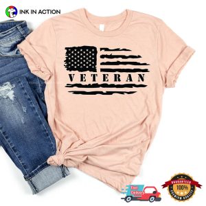 USA Veteran, honor Veterans Day Comfort Colors T shirt 2