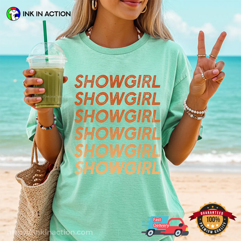 Vintage Showgirl Comfort Colors Shirt