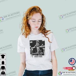 Forever In Our Hearts Charlie Kirk T-shirt