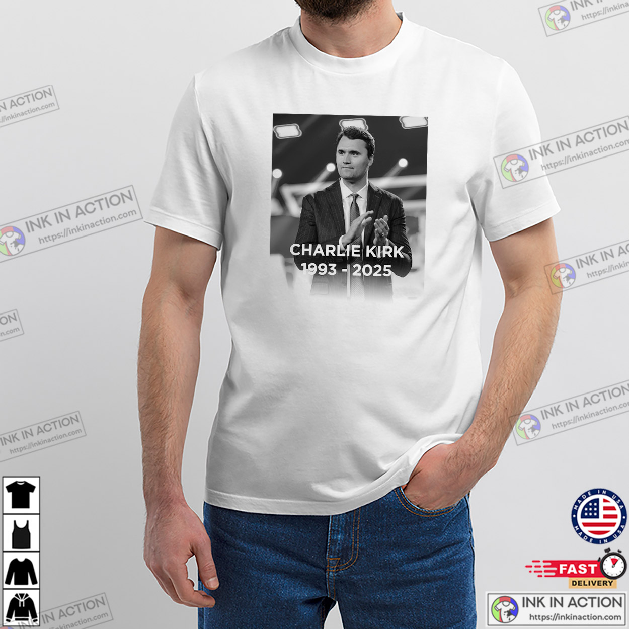 Forever In Our Hearts Charlie Kirk T-shirt Forever In Our Hearts Charlie Kirk T-shirt