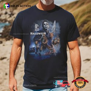 Michael Myers Killer Halloween Movie Graphic tee