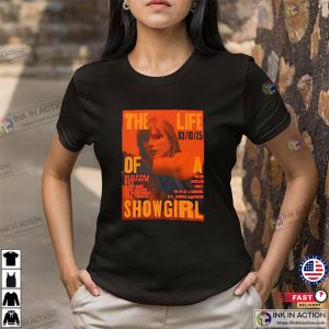 The Life Of A Showgirl Taylor Swift Poster T-shirt