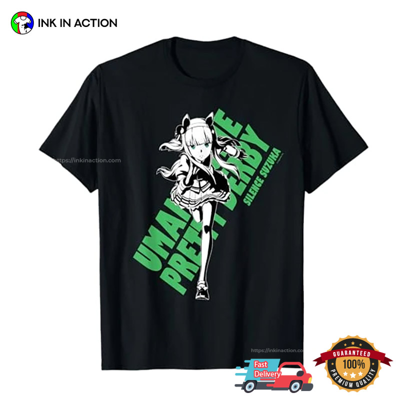 Umamusume Pretty Derby Silence Suzuka T-shirt Umamusume Pretty Derby Silence Suzuka T-shirt