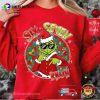 6 7 Bruh Joke Mean Green Guy Christmas T-shirt