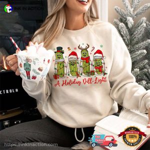 A Holiday Dill-Light Christmas Pickle Jars T-shirt