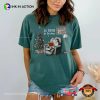All Booked For Christmas Bookish Cat Comfort Colors Tee