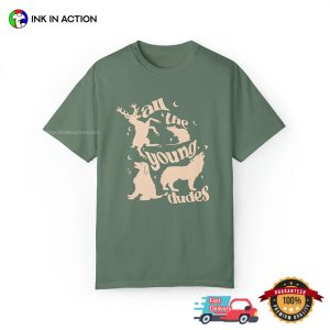All the Young Dudes Animals Trendy Comfort Colors T shirt 3