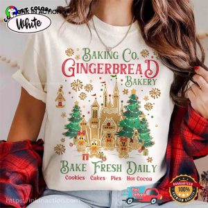 Baking Co Gingerbread Bakery Disney Comfort Colors Shirt