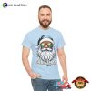 Christmas At The Beach Santa Sunglasses Graphic Tee