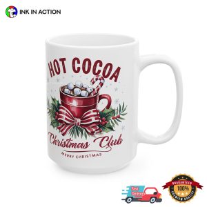 Christmas Club Hot Cocoa Holiday Mug