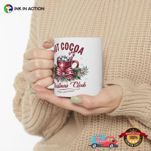 Christmas Club Hot Cocoa Holiday Mug Christmas Club Hot Cocoa Holiday Mug
