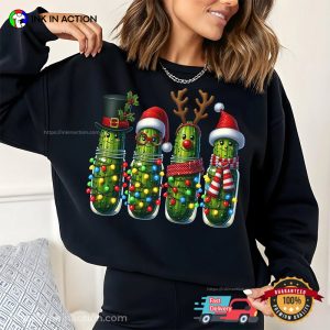 Christmas Pickle Jars Funny Pickle Lover T-shirt Christmas Pickle Jars Funny Pickle Lover T-shirt