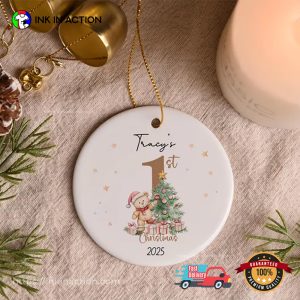 Custom Baby’s First Christmas Ornament