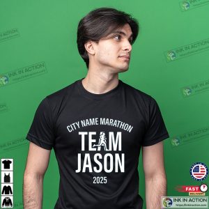 Custom Marathon Run Team 2025 Tee