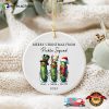 Custom Pickle Squad Merry Christmas Ornament
