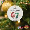 Custom Teacher 6 7 Christmas Ornament