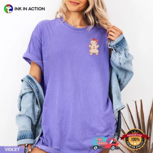 Cute Girl Gingerbread Christmas Comfort Colors Shirt
