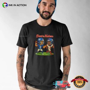 Dart To Nabers NY Giants Football Animation T-shirt