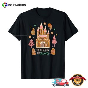 Disney Princess Christmas Gingerbread Cookies Graphic Shirt