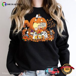 Fall Season Peanuts Halloween T-shirt