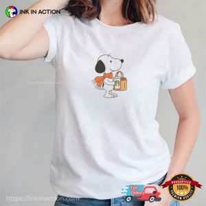 Fall Snoopy, Autumn Peanuts Cartoon Tee