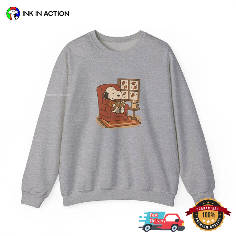 Fall Snoopy Thanksgiving, Peanuts Autumn Cozy T-shirt Fall Snoopy Thanksgiving, Peanuts Autumn Cozy T-shirt